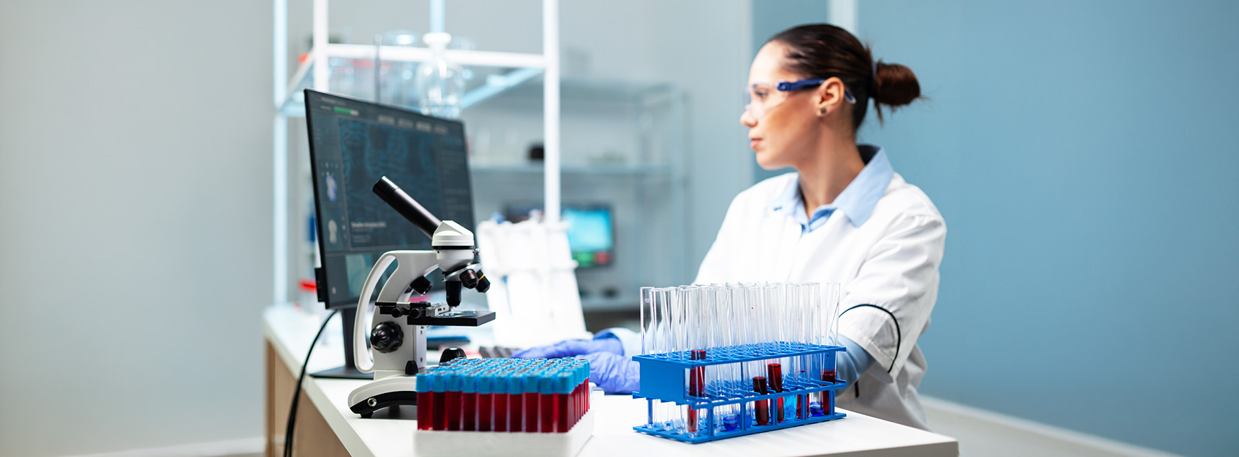 specialist researcher doctor laboratory wide