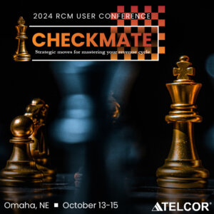 image with chess pieces and title of conference is checkmate