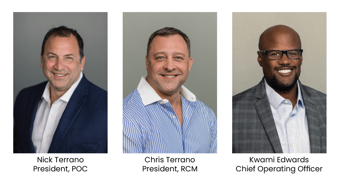 Nick Terrano, Chris Terrano, Kwami Edwards as new TELCOR leadership.